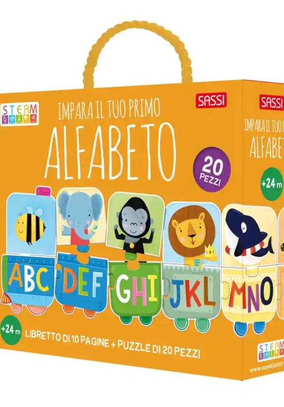 Impara Il Tuo Primo Alfabeto. Ediz. A Colori. Con Puzzle