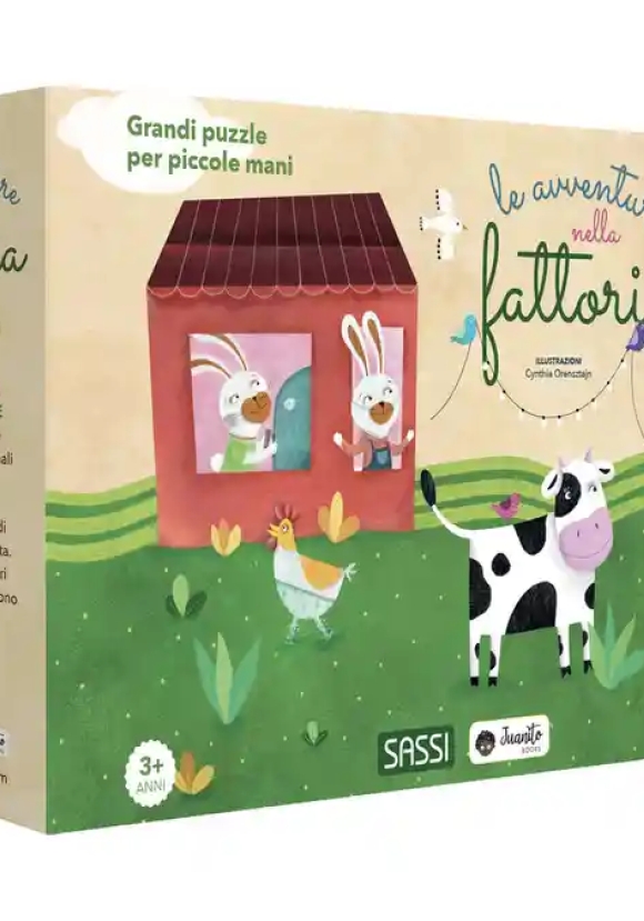 Avventure Nella Fattoria. Gioca E Impara. Ediz. Illustrata. Con Puzzle