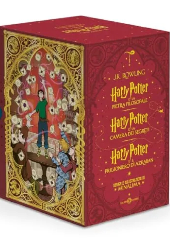 Cofanetto Harry Potter. Ediz. Minalima. Vol. 1-2-3