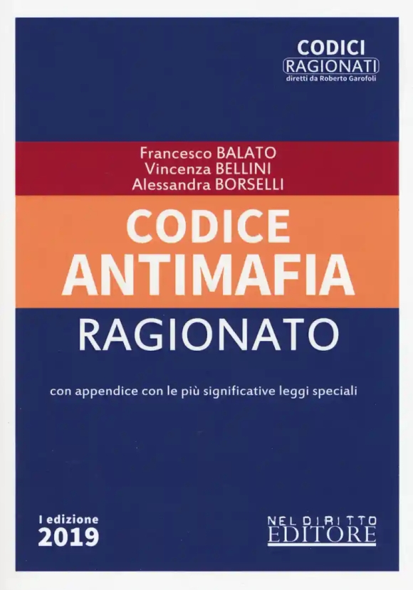 Codice Antimafia - Ragionato