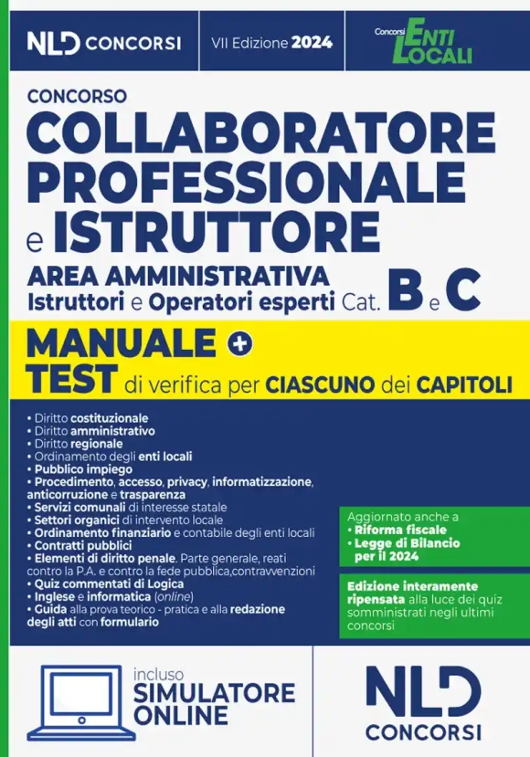 Collaboratore Prof.istruttore Area Amm