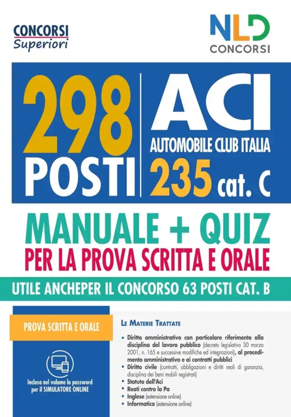 298 Posti Aci 235 Cat.c Manuale  Quiz