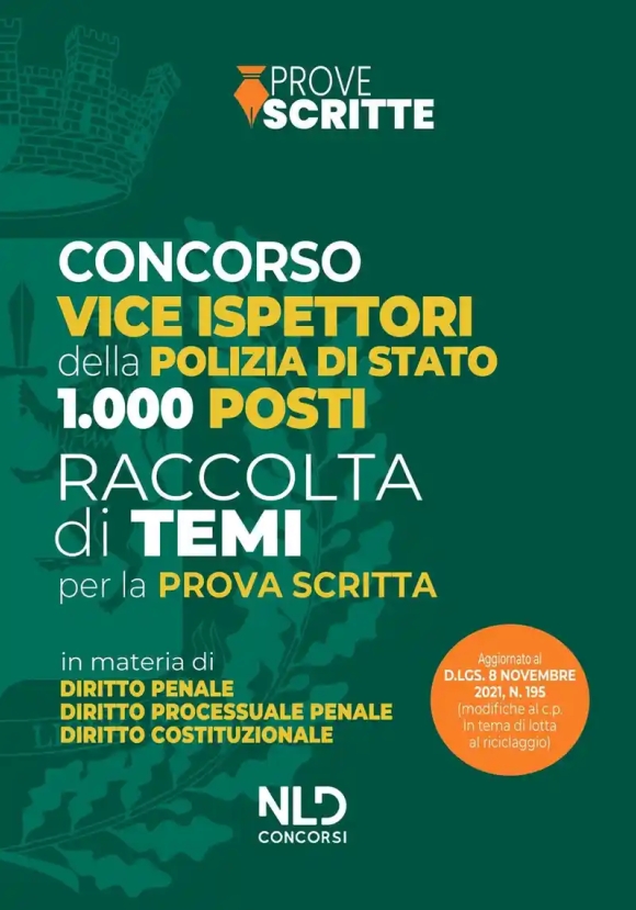 Concorso 1000 Vice Ispettori Ps Temi