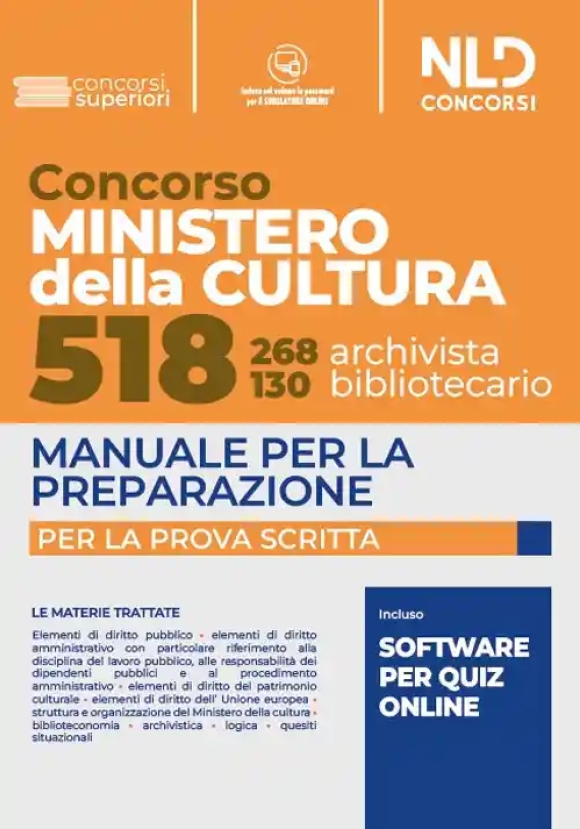 518 Posti Ministero Cultura