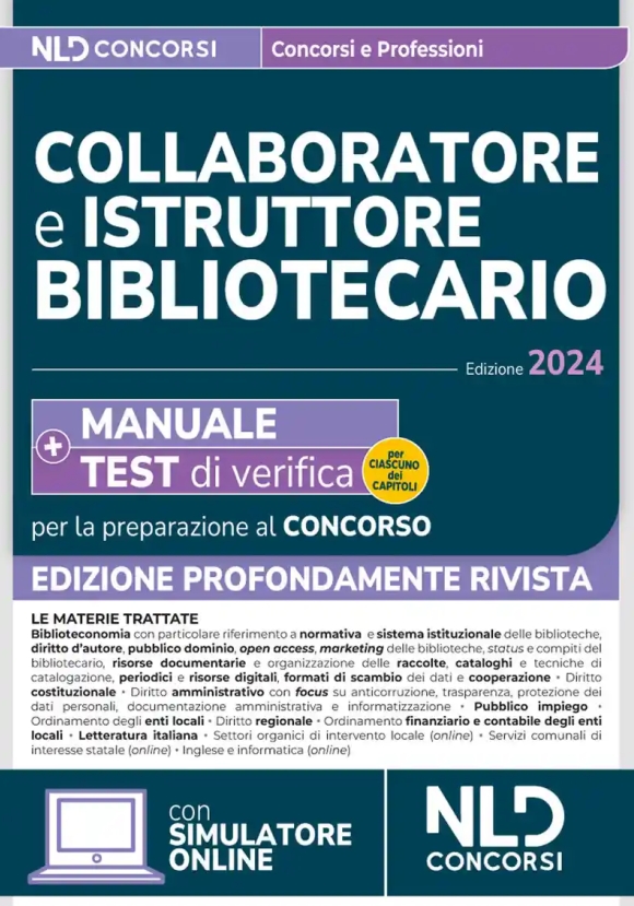 Collaboratore Istrutt.bibliotecario 2024