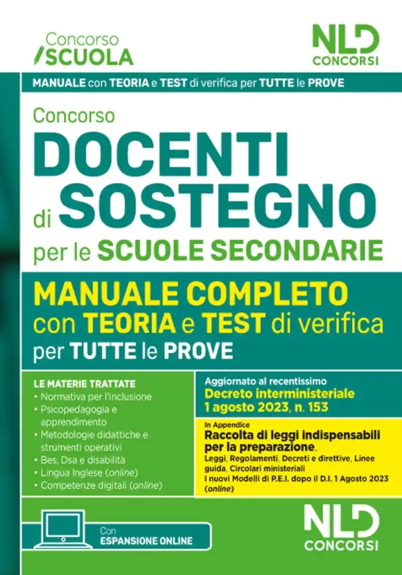 9115 Docenti Sostegno Sc.secondaria Man.