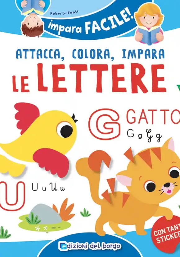 Attacca - Colora - Impara - Le Lettere