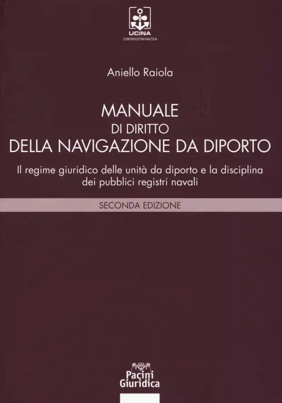 Manuale Diritto Navig.diporto