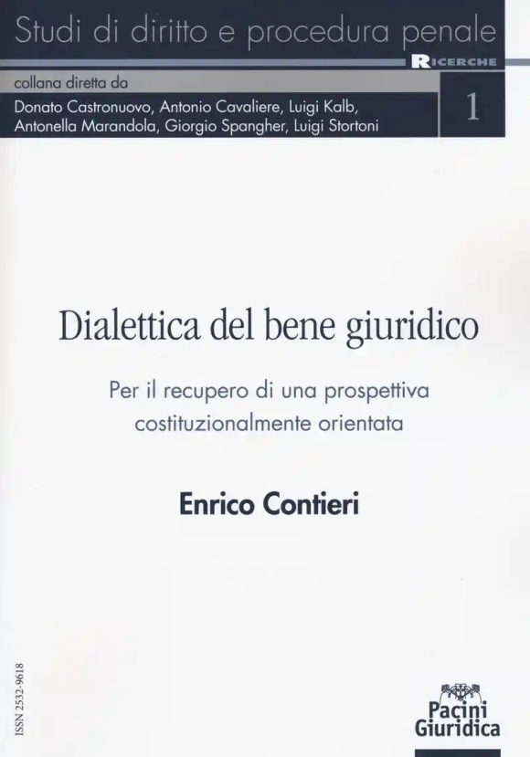 Dialettica Del Bene Giuridico