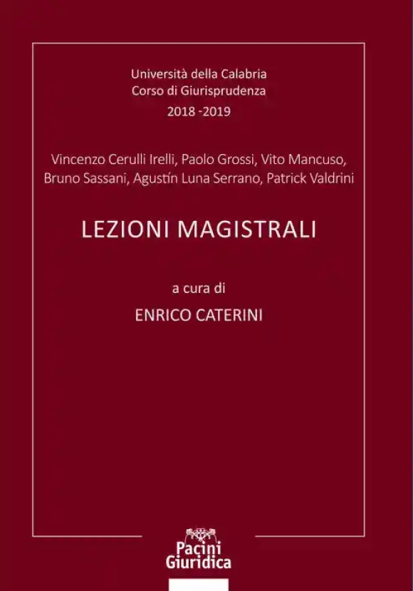 Lezioni Magistrali