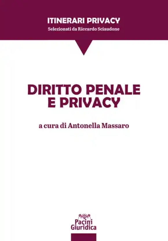 Diritto Penale E Privacy