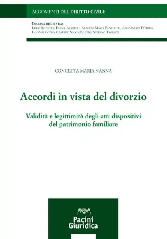 Accordi In Vista Del Divorzio