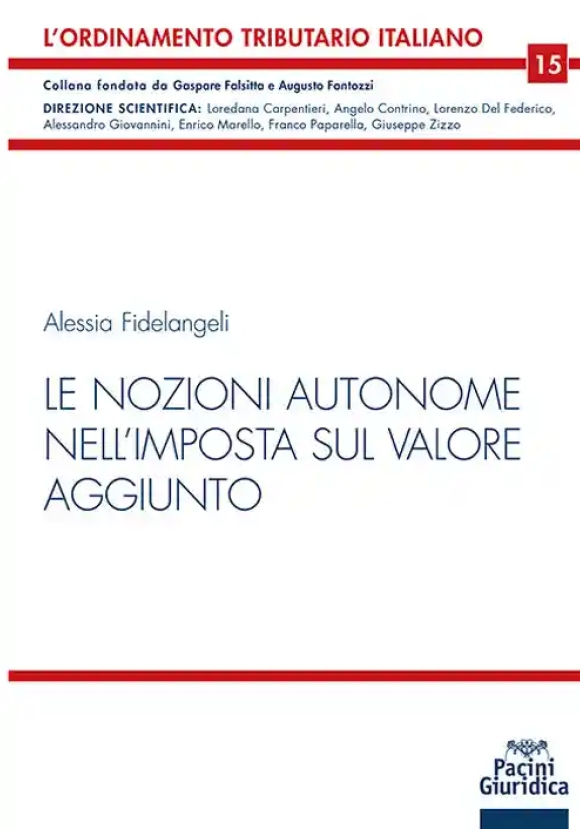 Nozioni Autonome Imposta Valore Aggiunto