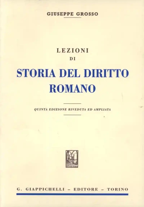 Lezioni Storia Diritto Romano