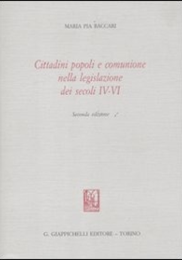 Cittadini Popoli Comun.legisl.sec.iv-vi