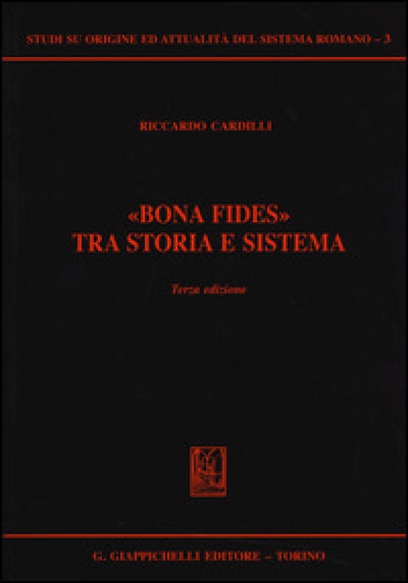 Bona Fides Tra Storia E Sistem