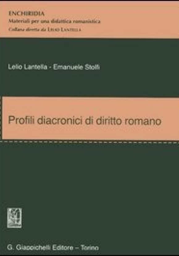 Profili Diacronici Diritto Rom