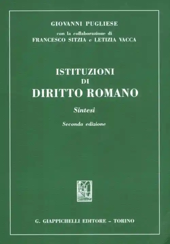 Istituzioni Di Diritto Romani