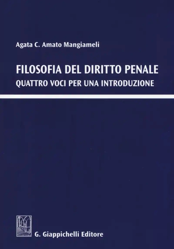 Filosofia Diritto Penale