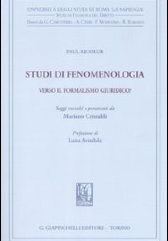 Studi Di Fenomenologia