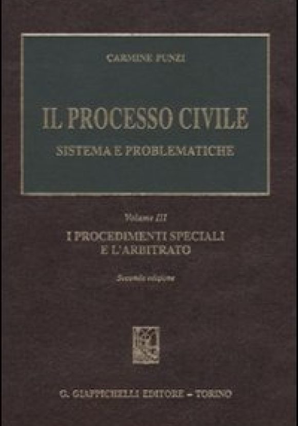 Processo Civile Vol.3 Procedim.spec.2ed.