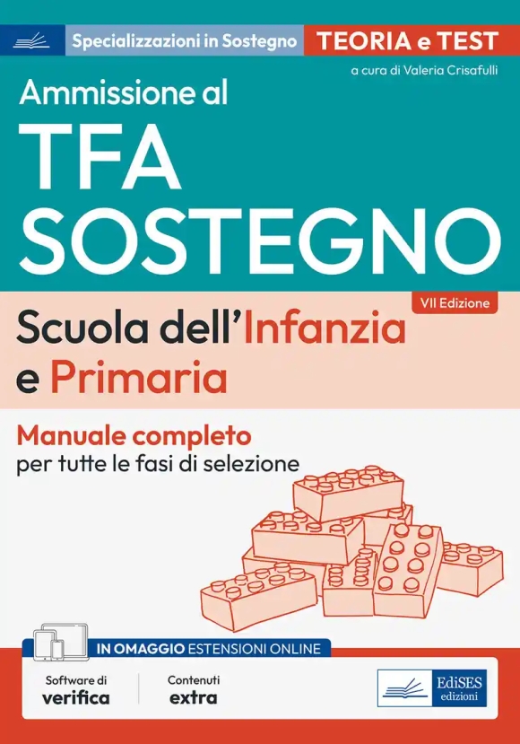 Tfa Sostegno Manuale Scuole Infanzia E Primaria - Manuale Di Preparazion