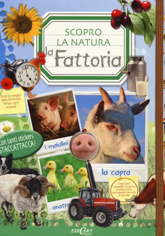 Fattoria. Scopro La Natura. Con Adesivi (la)