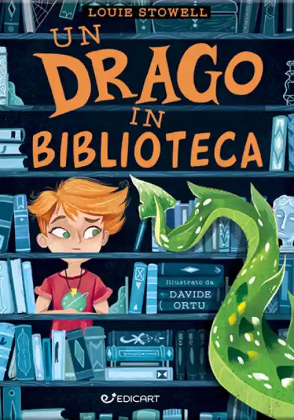 Louie Stowell2 - Drago In Biblioteca