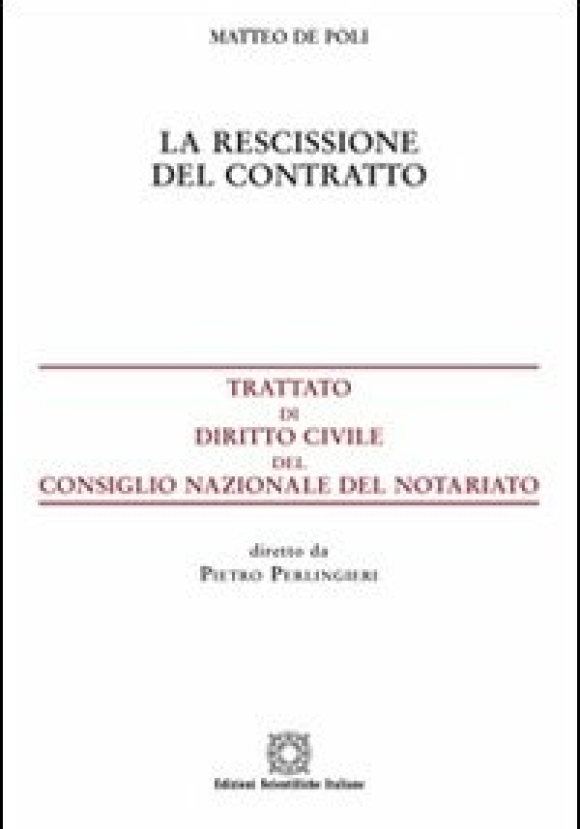 Rescissione Del Contratto