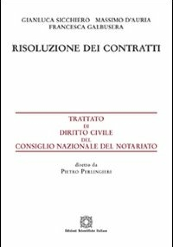 Risoluzione Dei Contratti