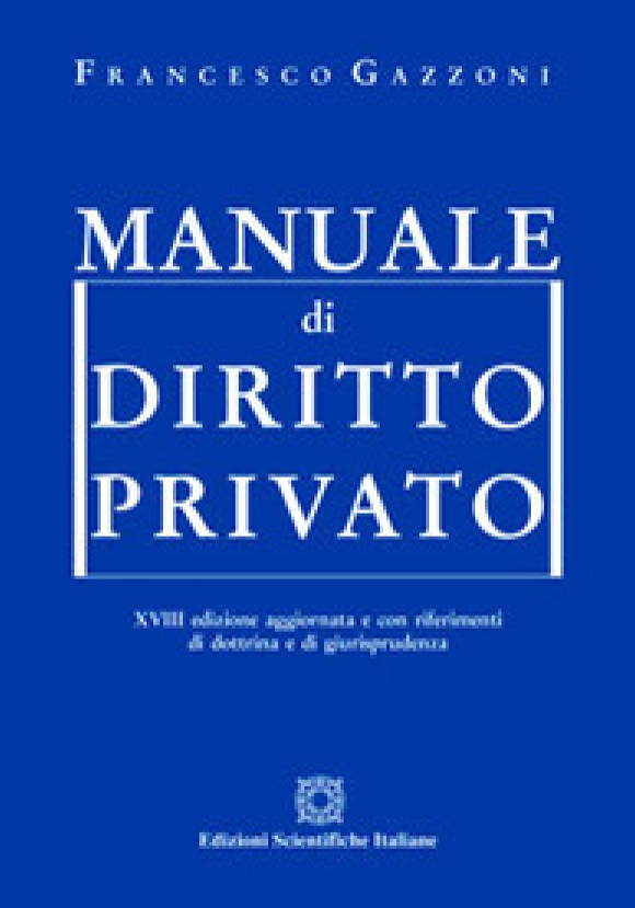 Manuale Diritto Privato