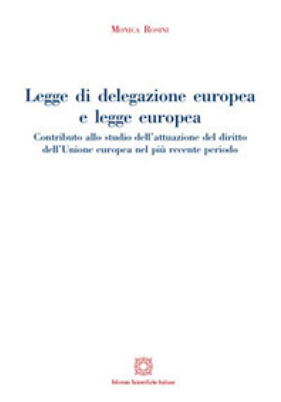 Legge Di Delegazione Eu.