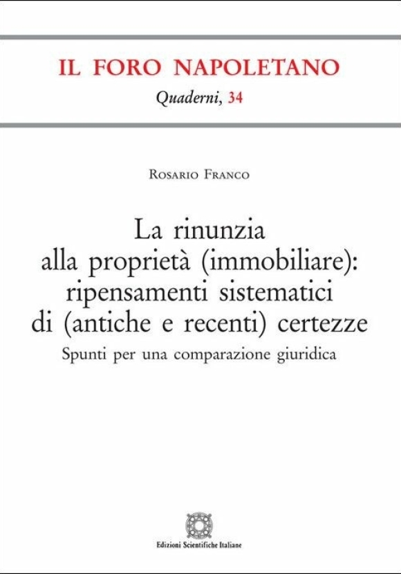 Rinunzia Alla Proprieta' Imm.