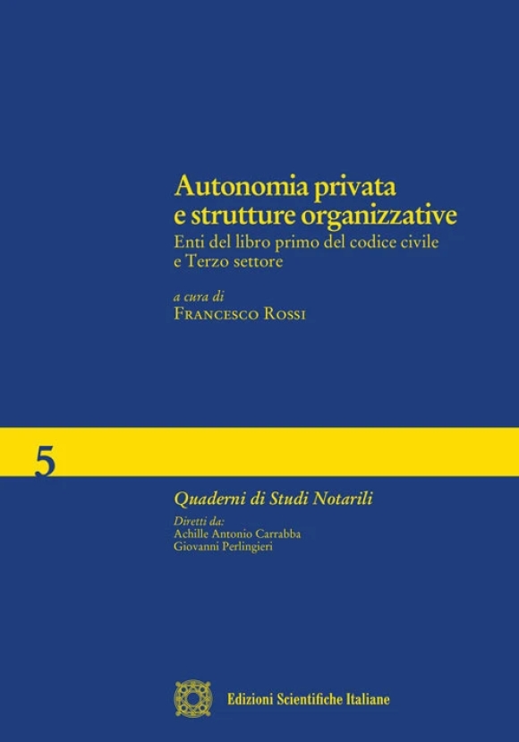 Autonomia Privata Strutture Or