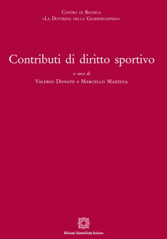 Contributi Di Diritto Sportivo