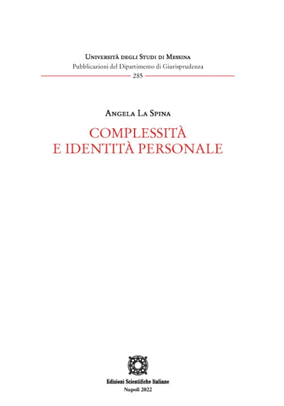 Complessita' Identita' Persona