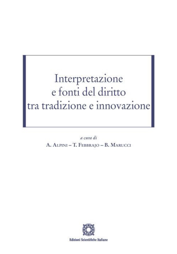 Interpretazioni Fonti Diritto