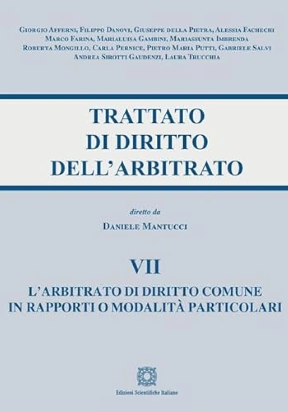 Arbitrato - Trattato Dir.arb.