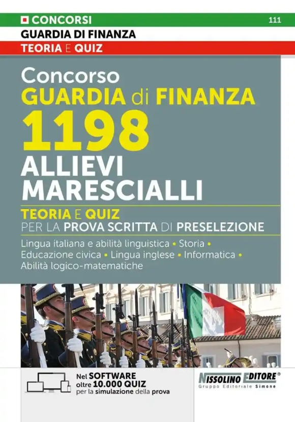 1198 Allievi Marescialli G.finanza 2025