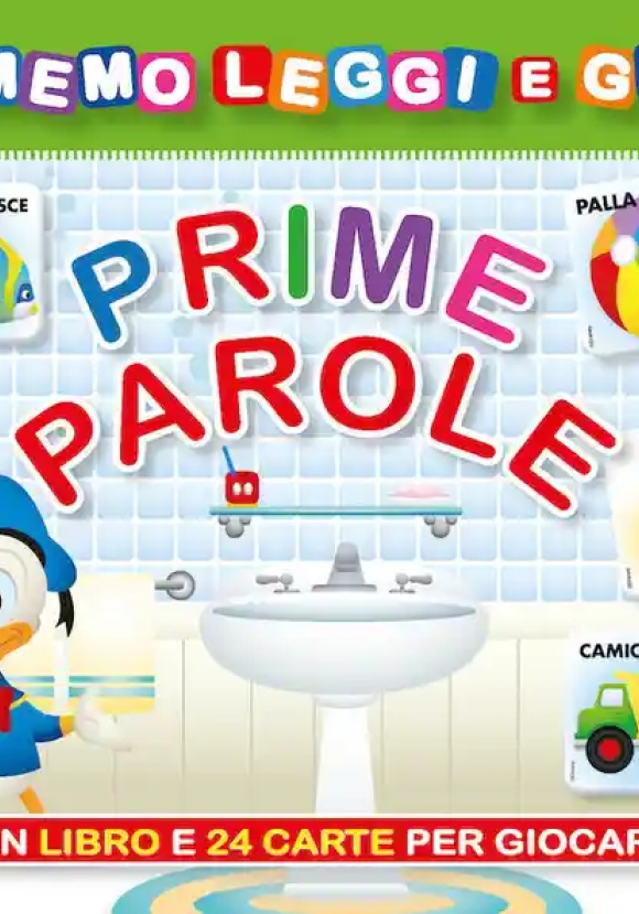 Prime Parole. Memo Leggi E Gioca. Ediz. A Colori. Con 24 Carte