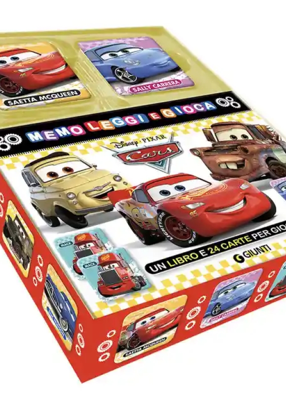 Cars. Memo Leggi E Gioca. Ediz. A Colori. Con 24 Carte