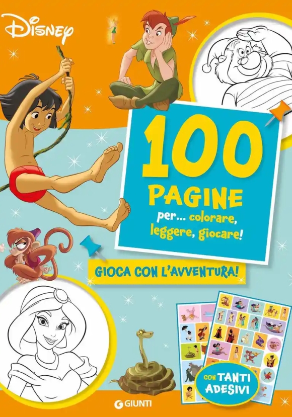 100 Pagine Per... Colorare, Leggere, Giocare! Gioca Con L'avventura! Sticker Special Color. Ediz. A Colori