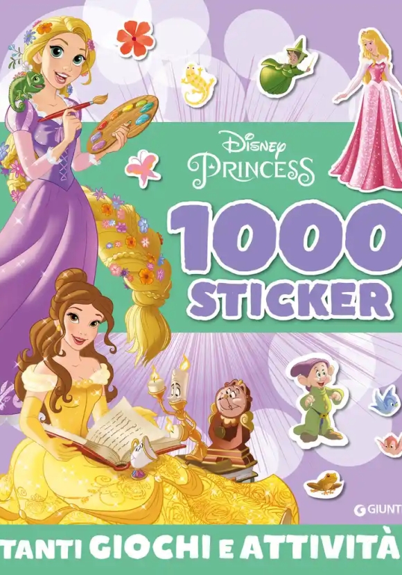 1000 Sticker. Disney Princess. Ediz. A Colori