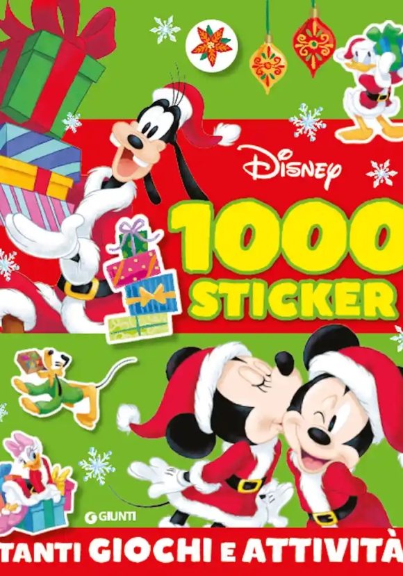 1000 Sticker. Natale Disney. Ediz. A Colori