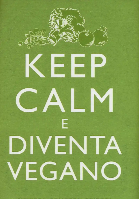 Keep Calm E Diventa Vegano