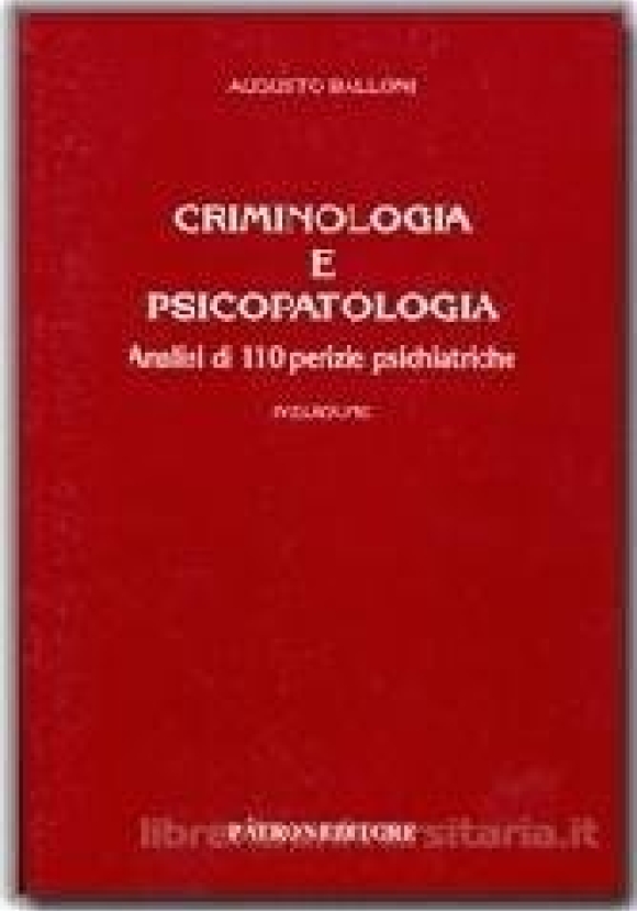 Criminologia E Psicopatologia