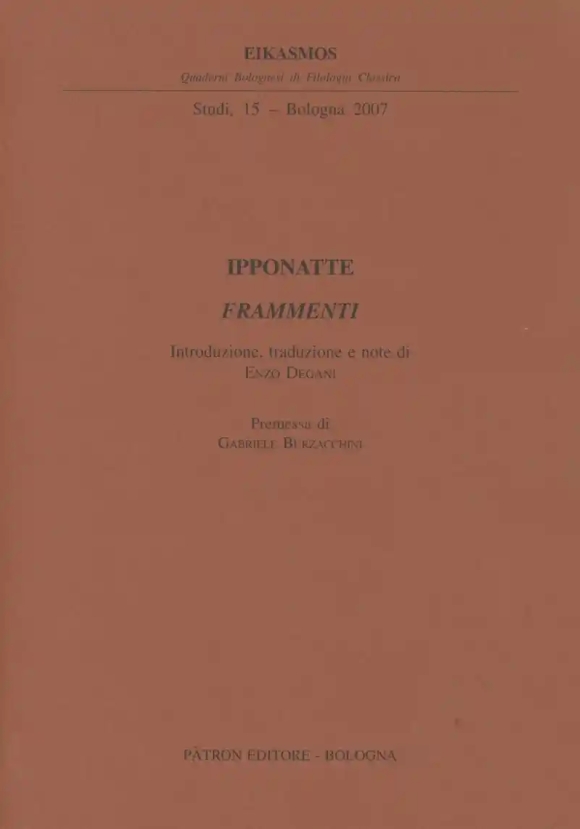 Ipponatte Frammenti