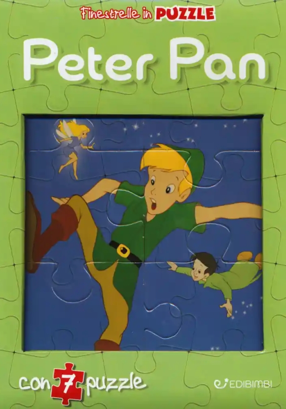 Peter Pan. Finestrelle In Puzzle. Ediz. A Colori