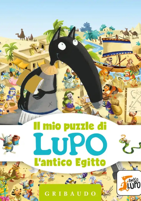 Antico Egitto. Il Mio Puzzle Di Lupo. Amico Lupo. Ediz. A Colori. Con Puzzle (l')