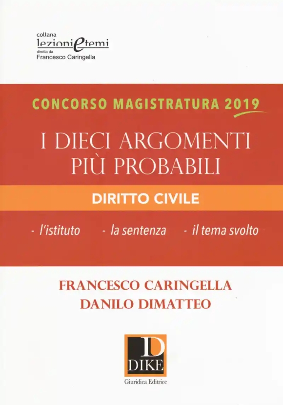 10 Argomenti Probabili - Diritto Civile